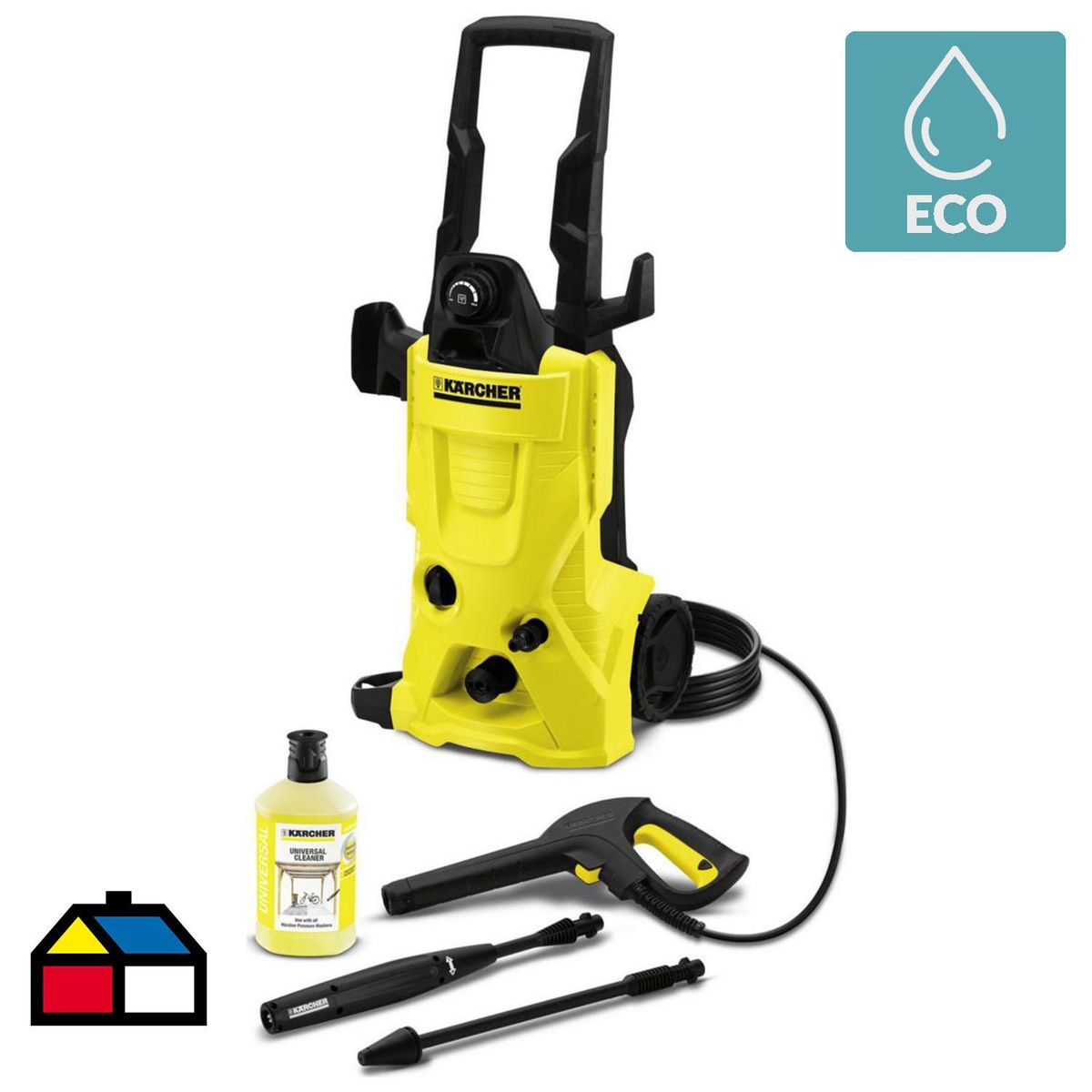 KARCHER - Hidrolavadora Eléctrica 1800 W 140 Bar K4