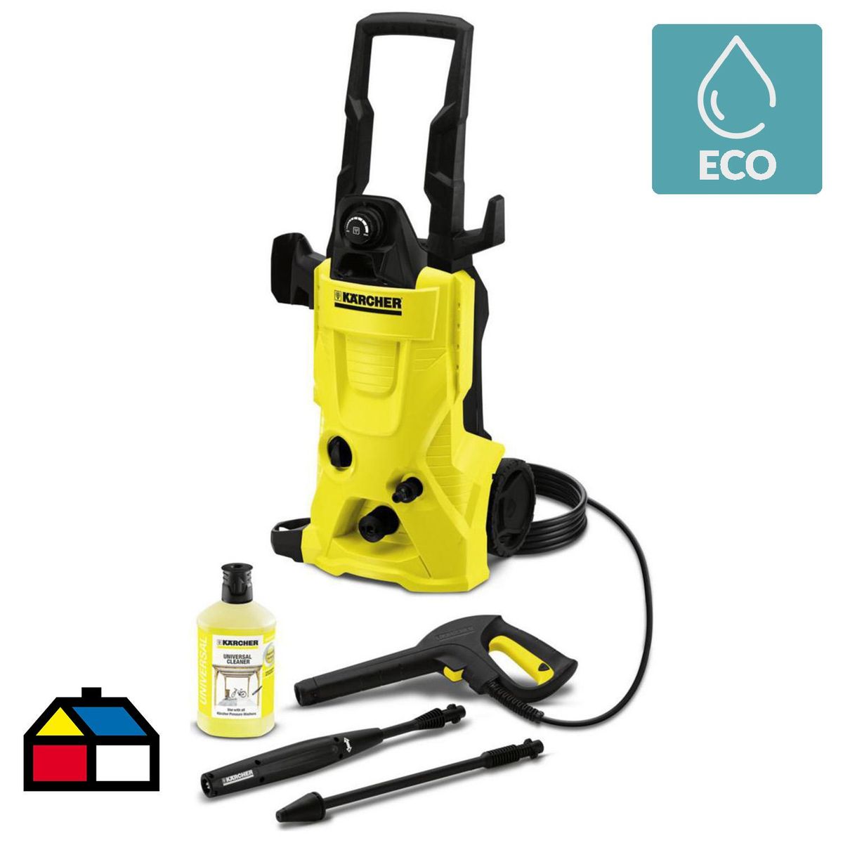 KARCHER - Hidrolavadora Eléctrica 1800 W 140 Bar K4