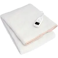 Calientacamas CC-B211BL Eléctrica Lana Sintética 1 plaza 60 W Blanco