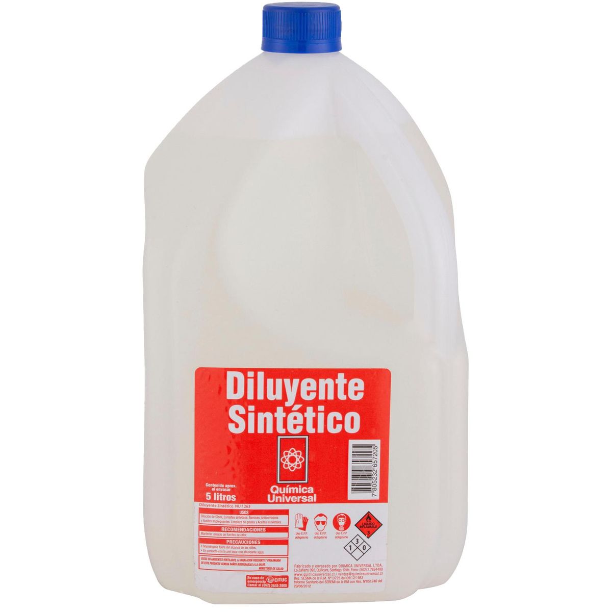 QUIMICA UNIVERSAL - Diluyente sintético 5 lt
