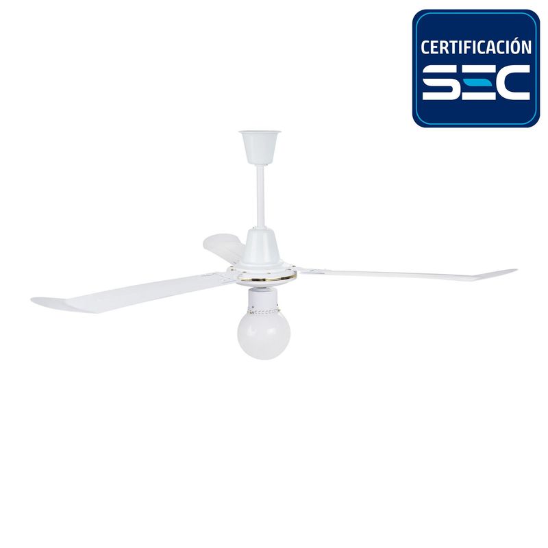 HALUX - Ventilador Industrial Metal 3 aspas