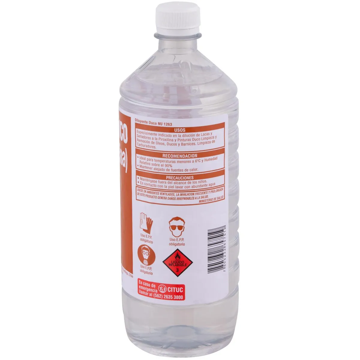 QUIMICA UNIVERSAL - Diluyente duco invierno 1 lt