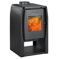 Estufa Leña Nordic 360 Gris
