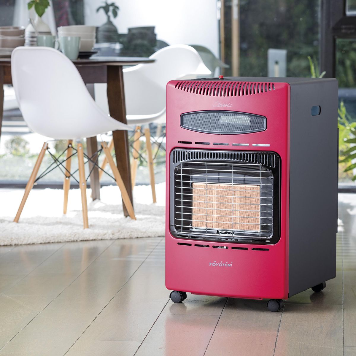 TOYOTOMI - Estufa a Gas 15 Kg Gas GH-42 roja Rojo