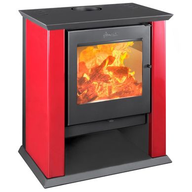 Estufa a lea Classic 500 rojo