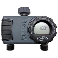 Programador de riego automatico 3/4"" para dos sectores