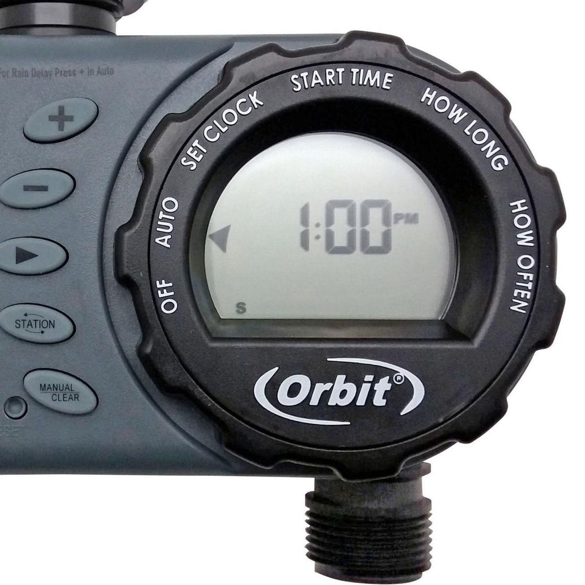 ORBIT - Programador de riego automatico 3/4" para dos sectores