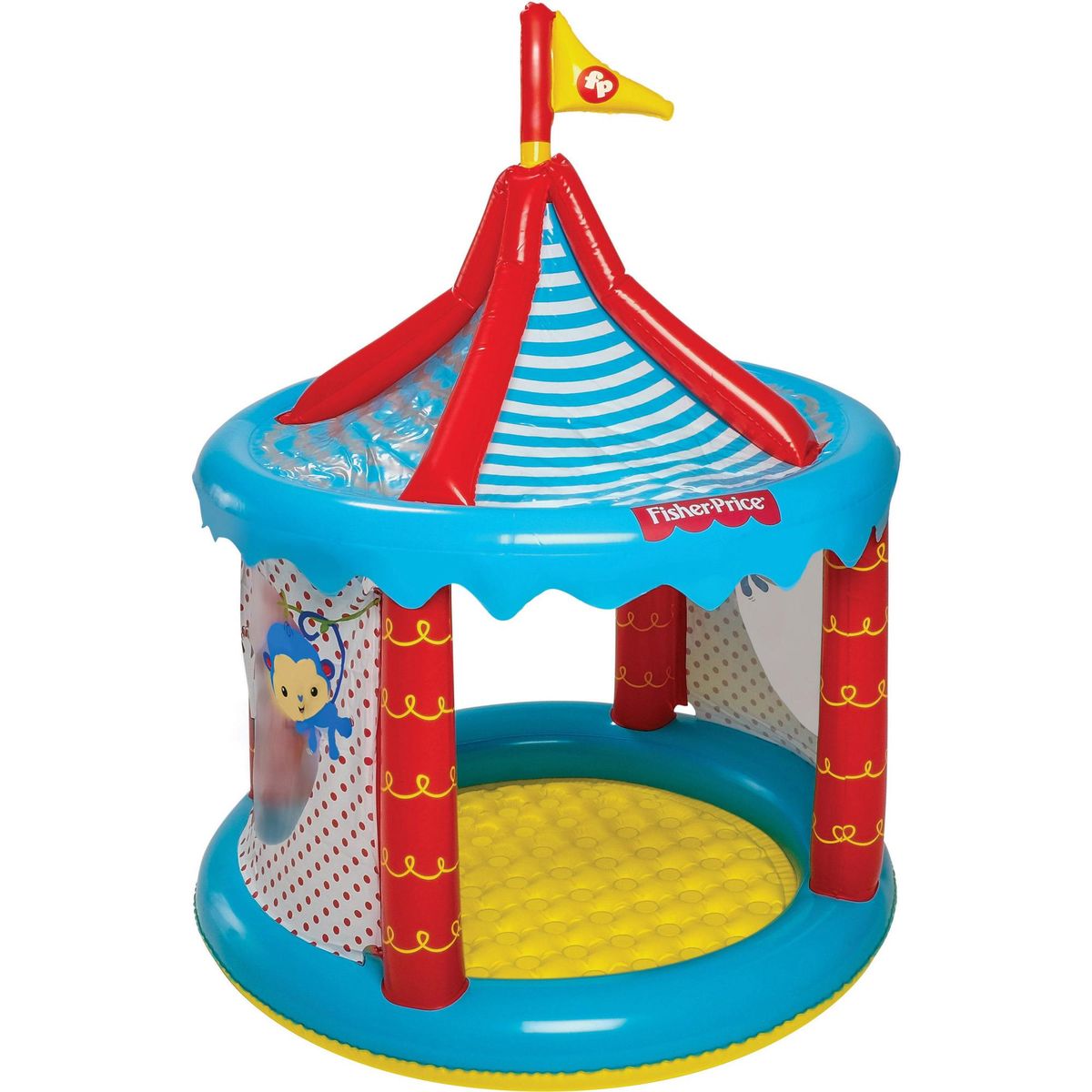BESTWAY - Circo Inflable 25 Pelotas 137x104x104 cm Multicolor