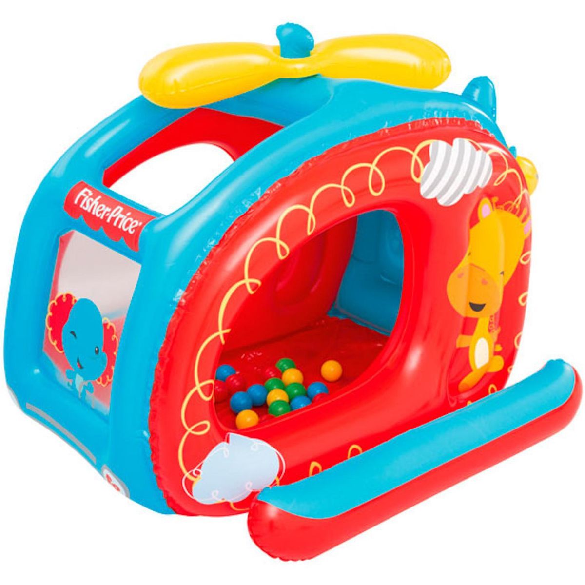 FISHER PRICE - Juego Inflable 112x97x137 cm Multicolor