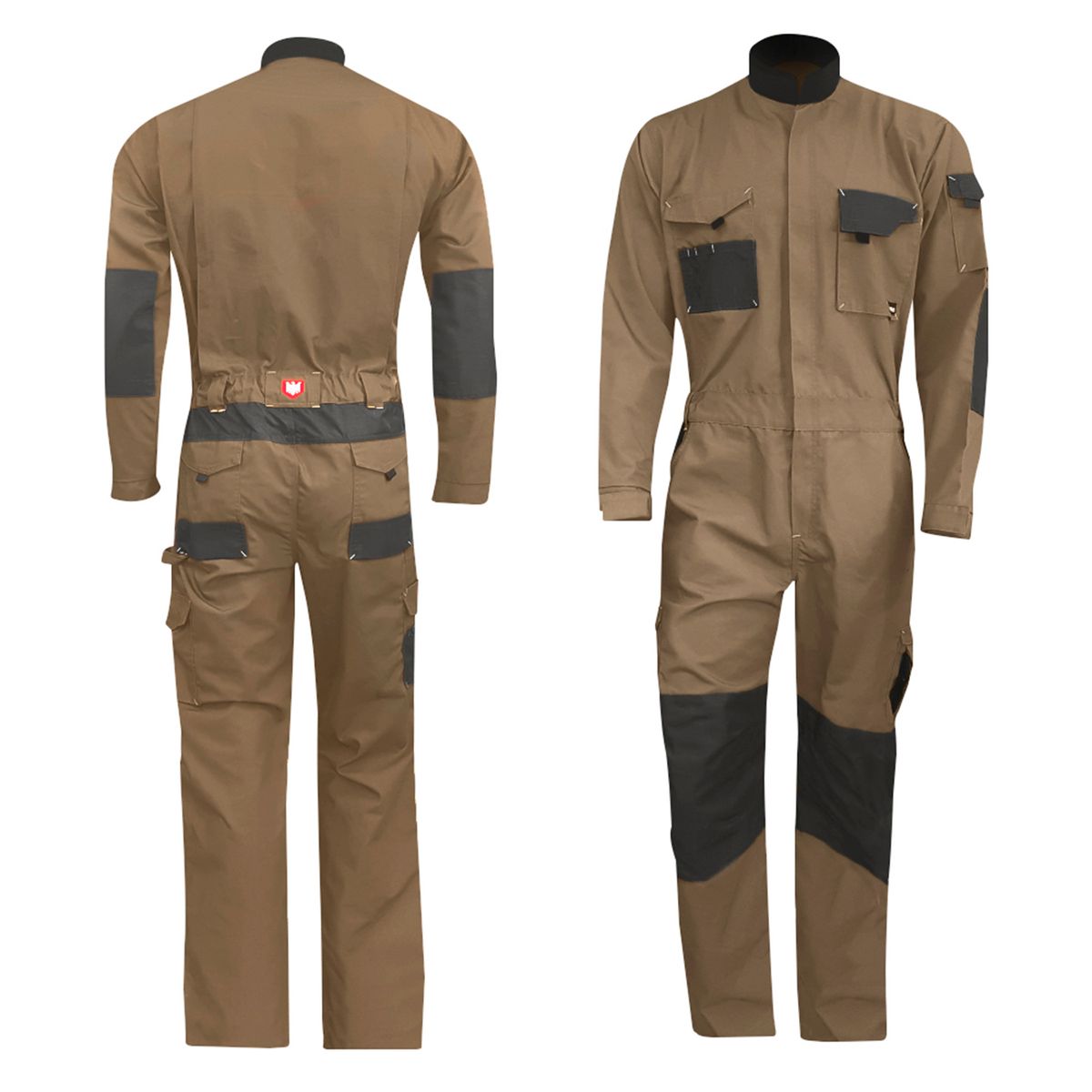 UBERMANN - Overol reforzado talla XL café