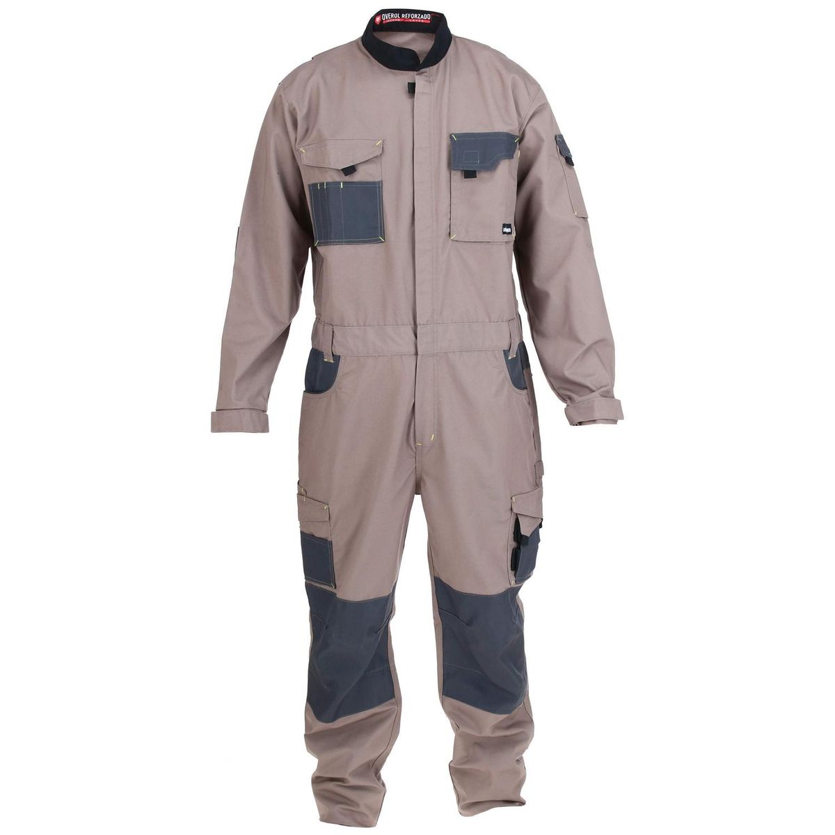 UBERMANN - Overol reforzado talla XL café