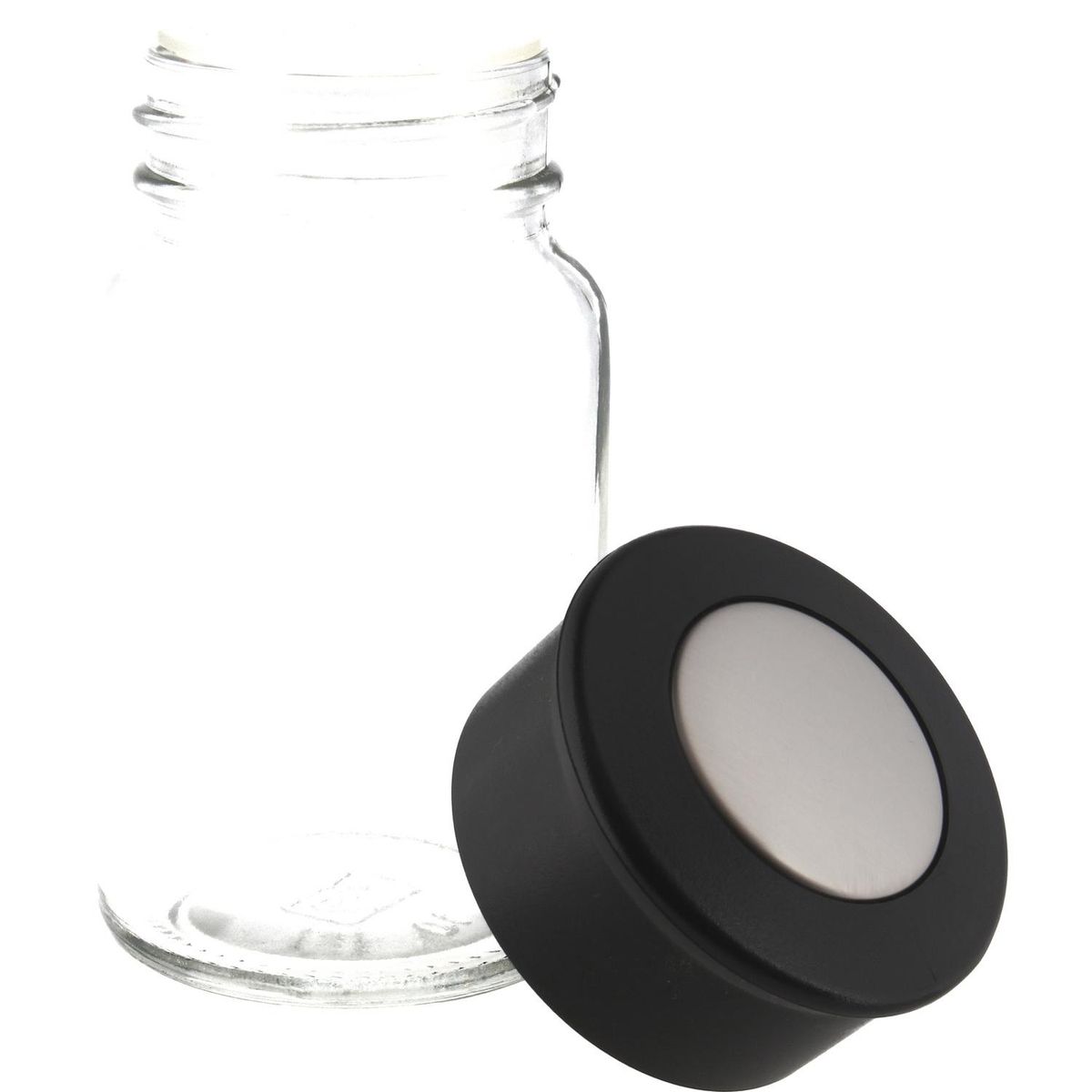 JUST HOME COLLECTION - Especiero Redondo Tapa Negra Just Home Collection 420 ml