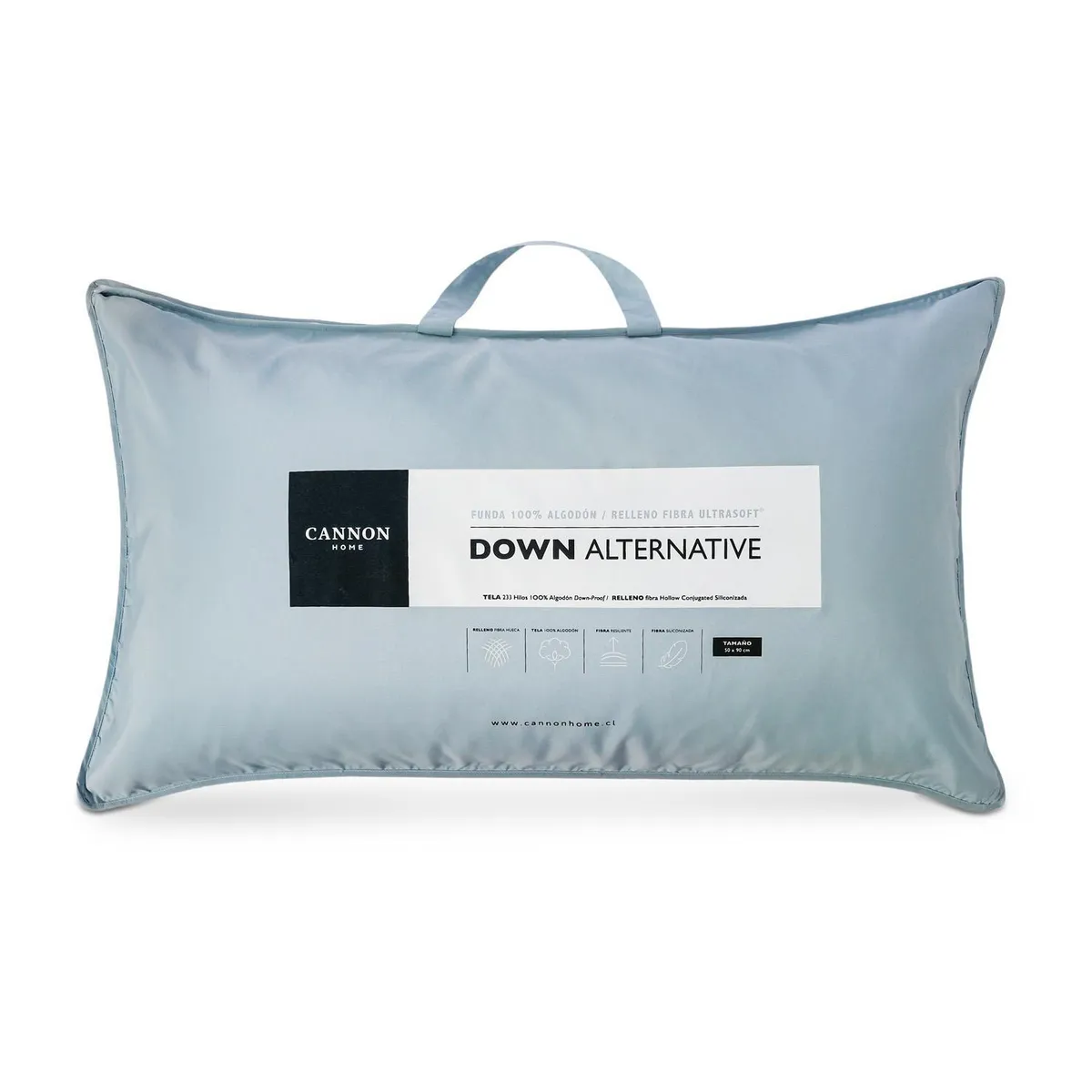 CANNON - Almohada Down Alternative de Fibra sintética para Dormir 50x70 cm