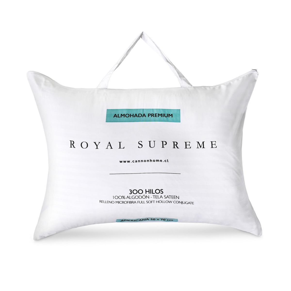 ROYAL SUPREME - Almohada Fiber Premium de Poliéster para Dormir 50x70 cm