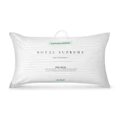ROYAL SUPREME - Almohada Fiber Premium de Poliéster para Dormir 50x90 cm