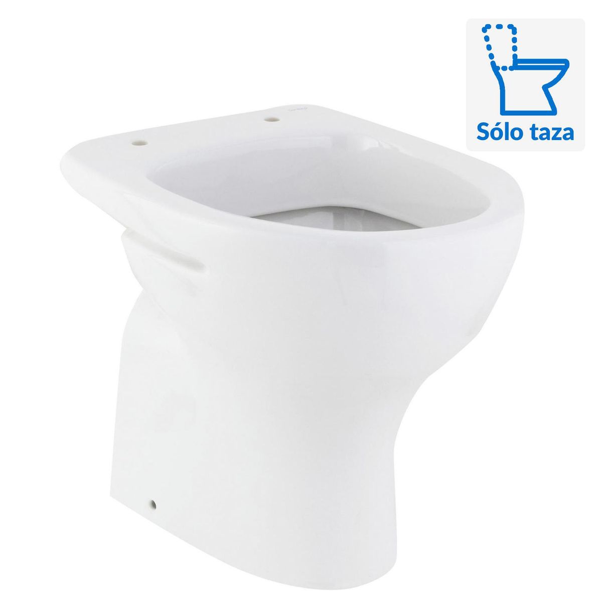 SANITANA - Sanitario WC/WC a Muro 30,5 cm 6 Litros Pop Blanco