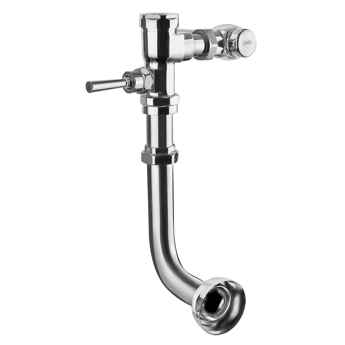 STRETTO - Fluxor WC expuesto palanca horizontal Scan latón