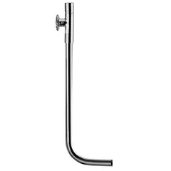 PRESTO - Fluxor WC expuesto botón vertical latón