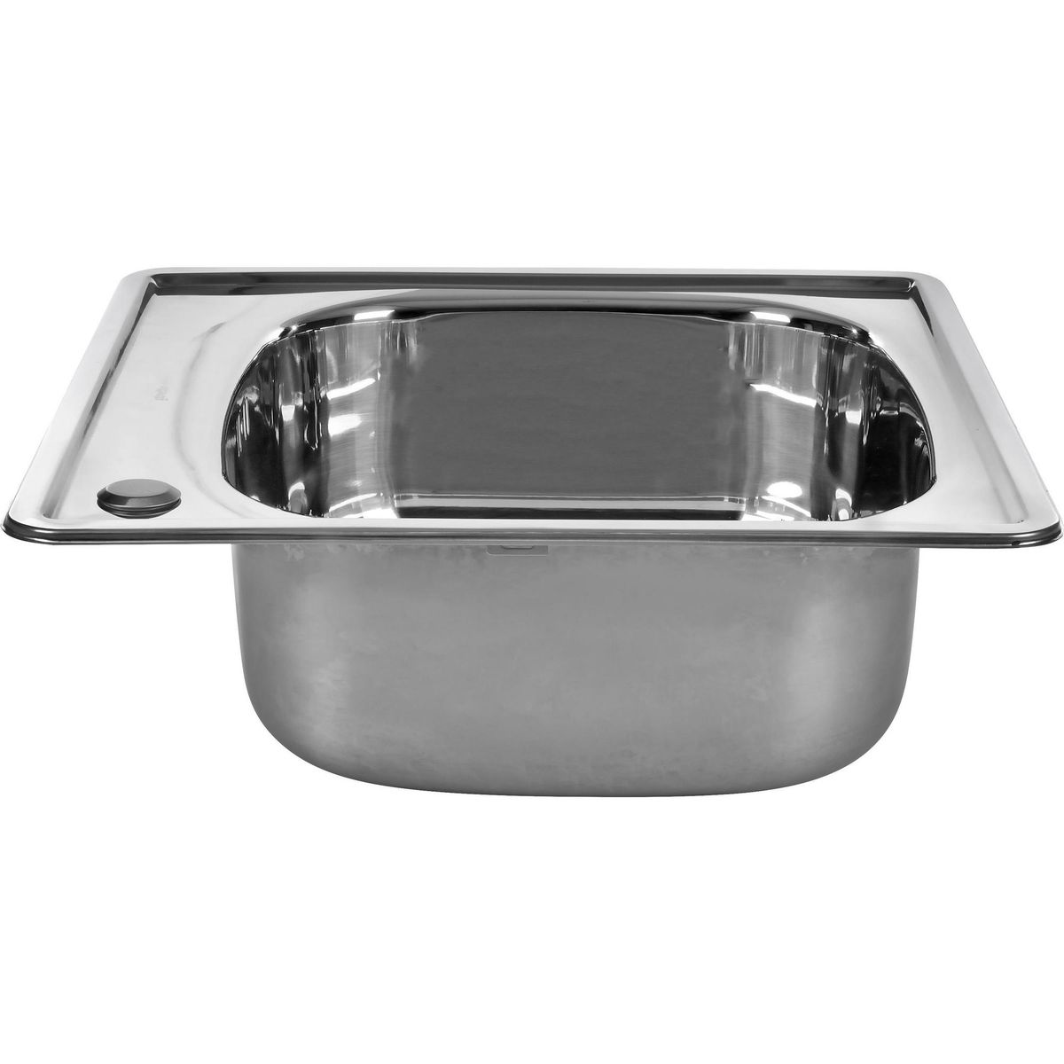 STRETTO - Lavaplatos 1 Cubeta(s) 48x20x17 cm Acero inoxidable