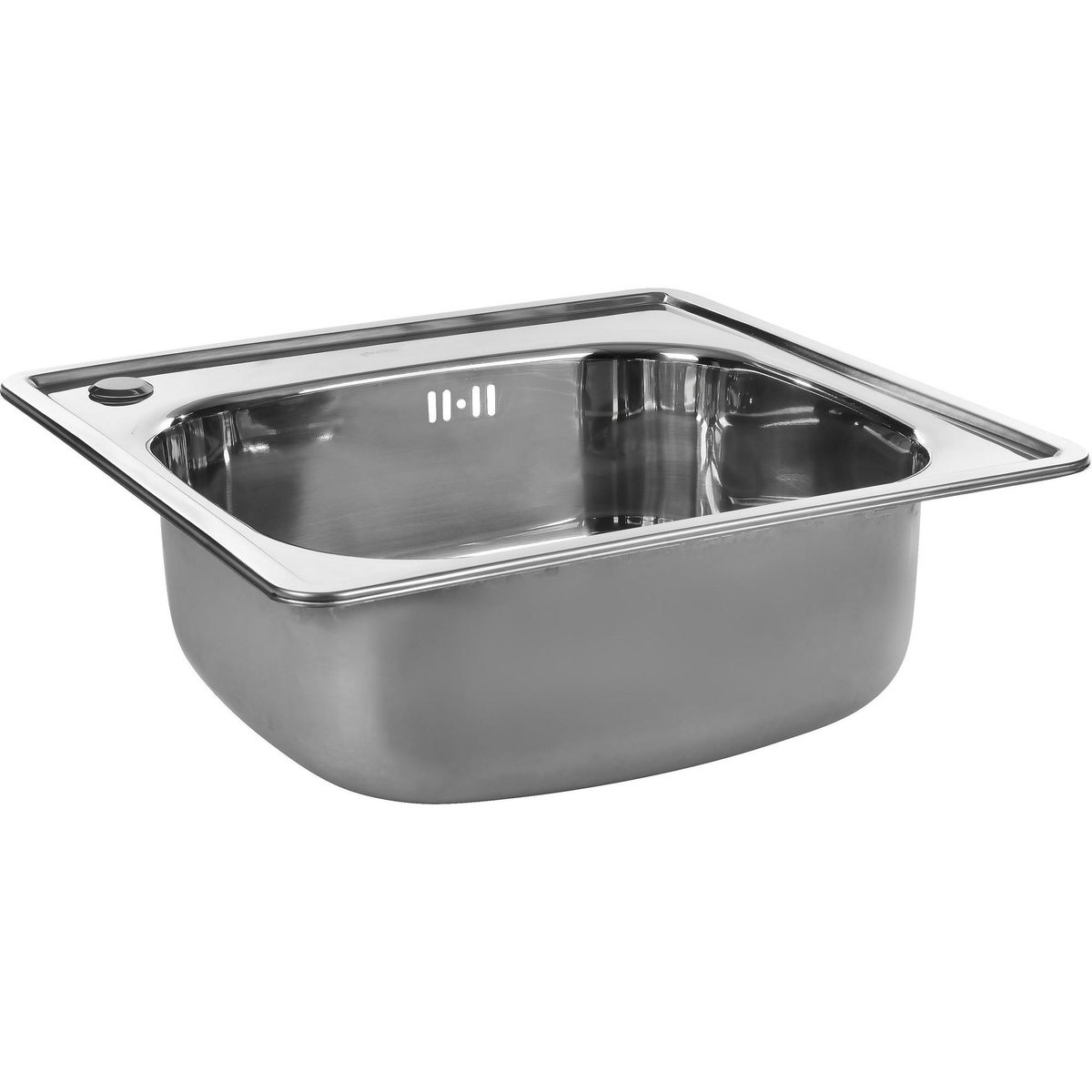 STRETTO - Lavaplatos 1 Cubeta(s) 48x20x17 cm Acero inoxidable