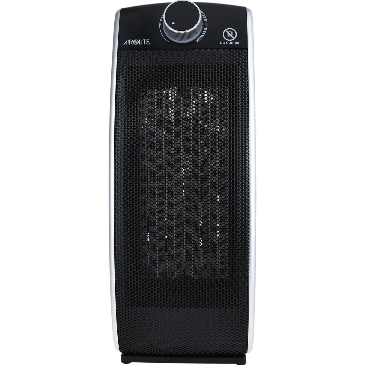 AIROLITE - Termoventilador Eléctrico 2000 W CurveTower Negro