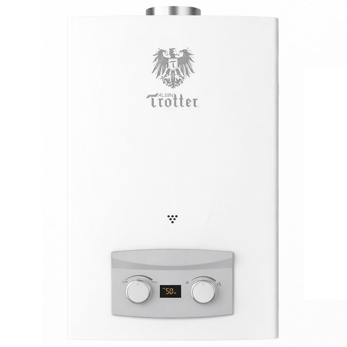 ALBIN TROTTER - Calefont Gas Natural 10 Litros Tiro Natural Ionizado