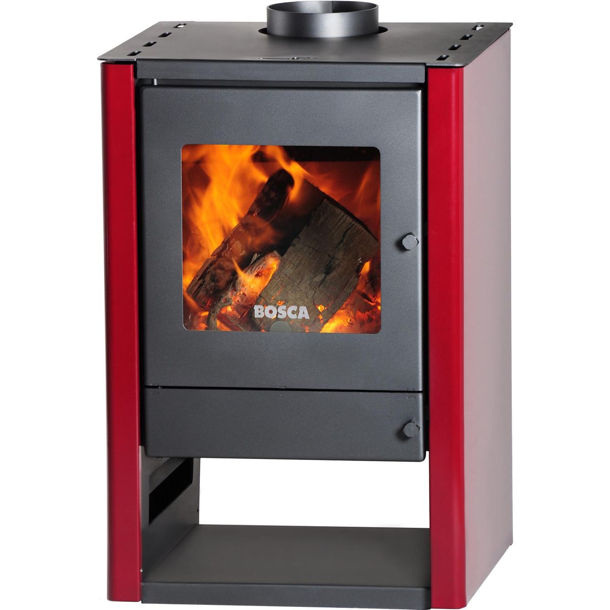 BOSCA - Estufa Leña Gold 380 burdeo Burdeo/Gris