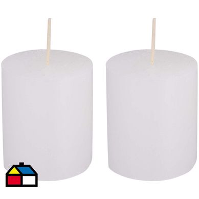 Pack de 2 velas votiva gardenia.