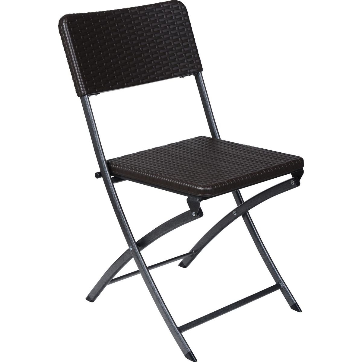 JUST HOME COLLECTION - Silla plegable 80x43 cm ratán