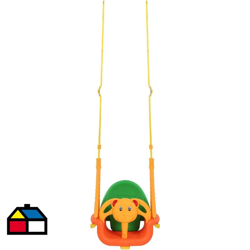 EDU PLAY - Asiento de Columpio 30x65.5x45 cm Multicolor