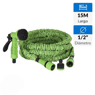 Set de manguera extensible 15 m
