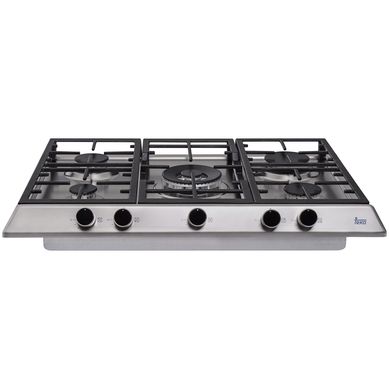 Encimera a gas 5 quemadores gris