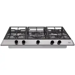 TEKA - Encimera Gas 5 Platos Gris EX-70.1 5G AI DR CI
