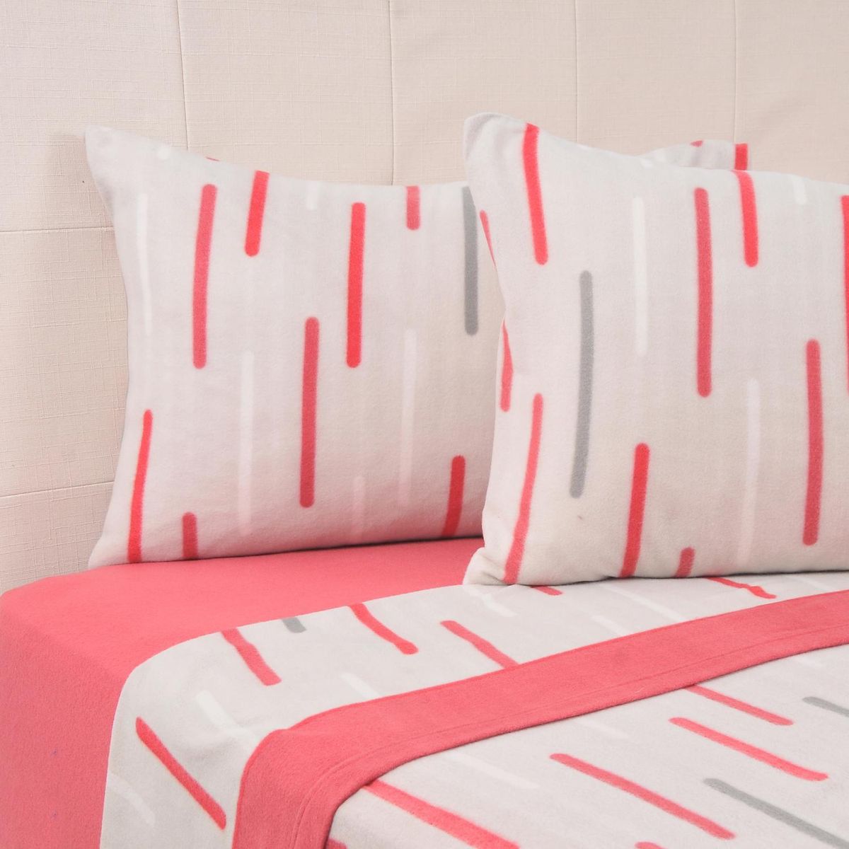 MASHINI - Sábana polar Estampada cherry queen