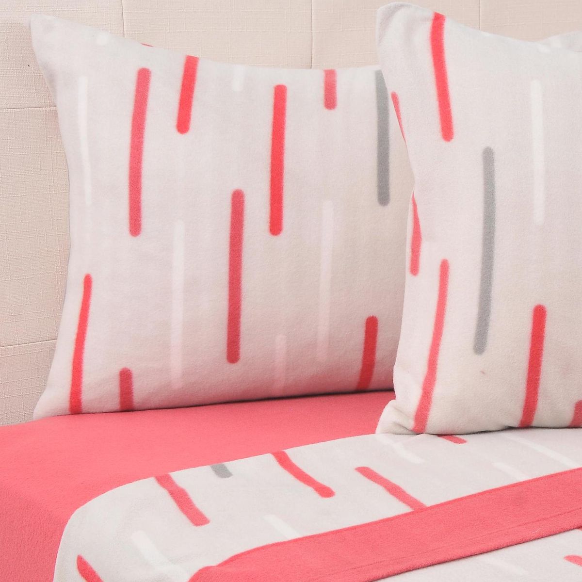 MASHINI - Sábana polar Estampada cherry queen