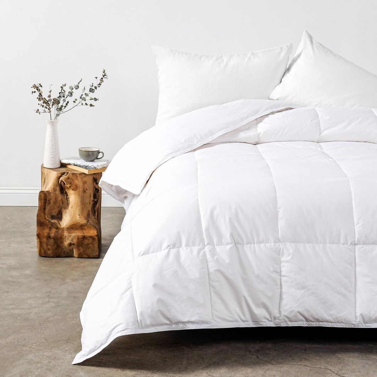 CANNON - Plumon Pluma Ganso 15% Pluma Pecho Blanco