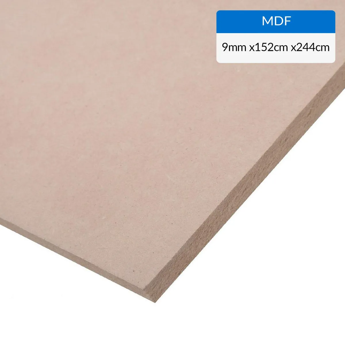 GENERICO - MDF Desnudo Natural 9 mm 152x244 cm