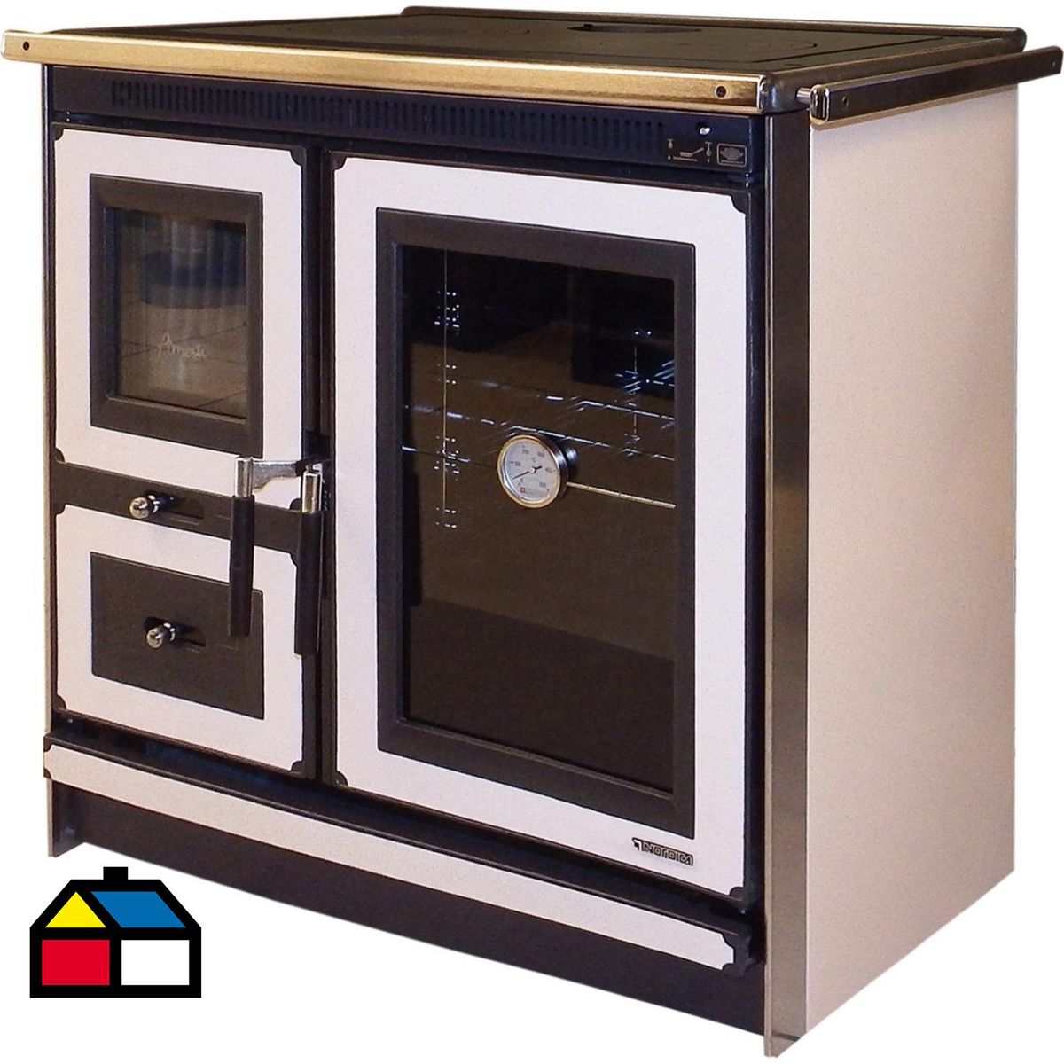 AMESTI - Cocina a Leña 2 Platos Magnolia MAGNOLIA