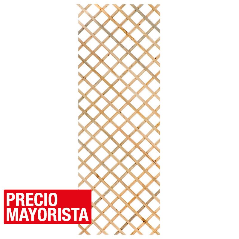 MACYC - Enrejado sin Marco Madera 0.6x2 metros Café