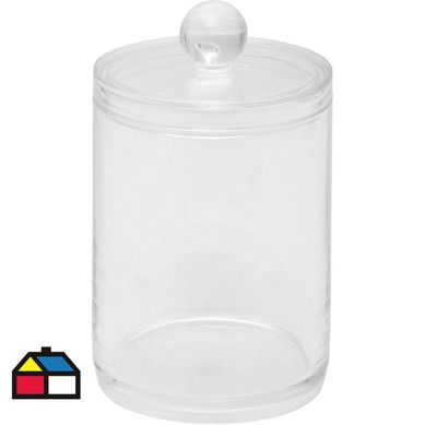Frasco para algodones 250 ml transparente