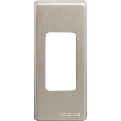 Placa 1 Modulo con Soporte Aluminio Oxidal