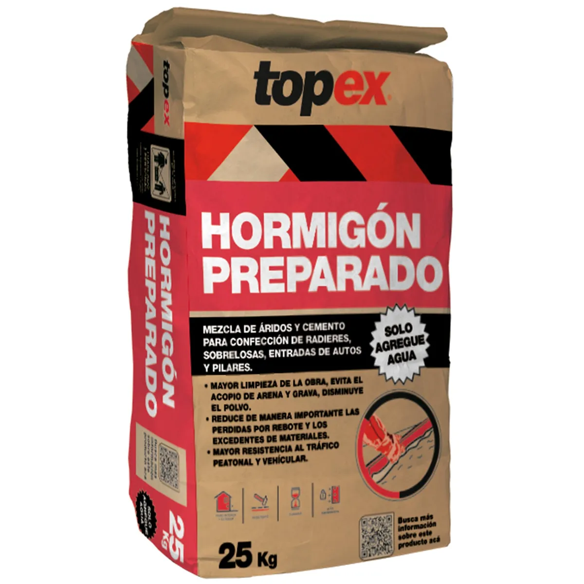 TOPEX - Hormigón preparado 25 kg