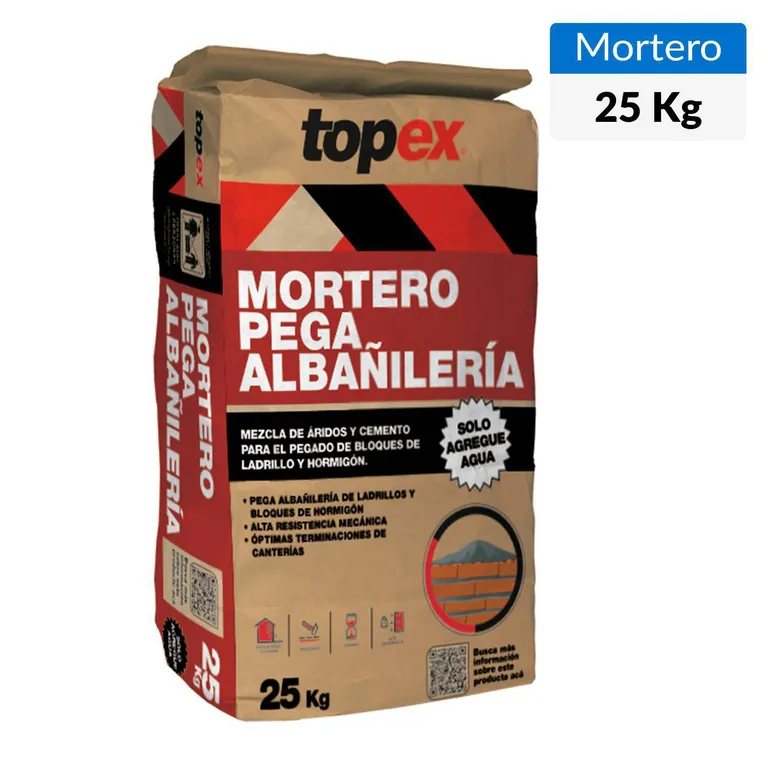 Topex pega 25 kg Gris | Sodimac - Falabella