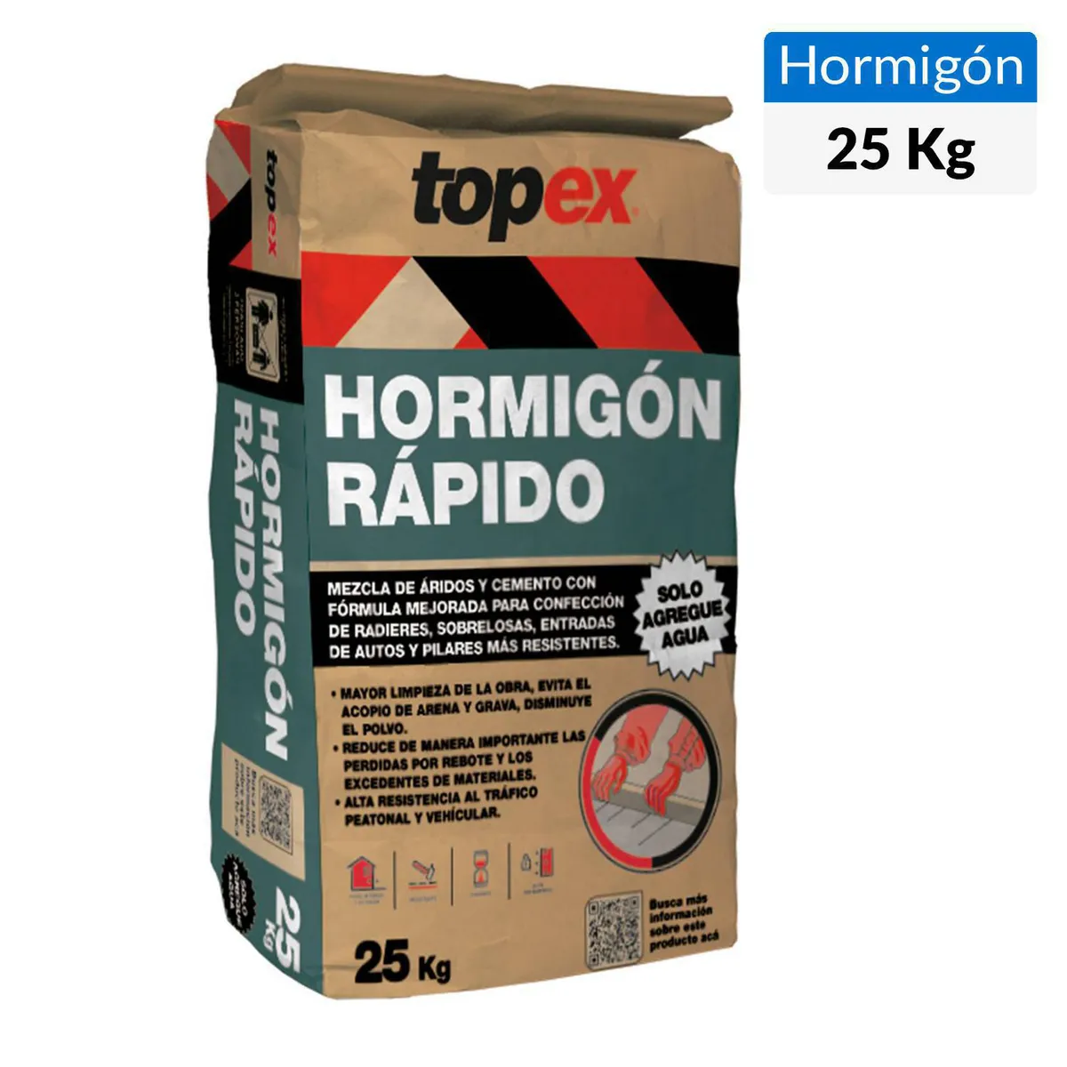 TOPEX - Topex hormigón rápido 25 kg