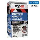 Topex grout anclaje nivel 25 kg