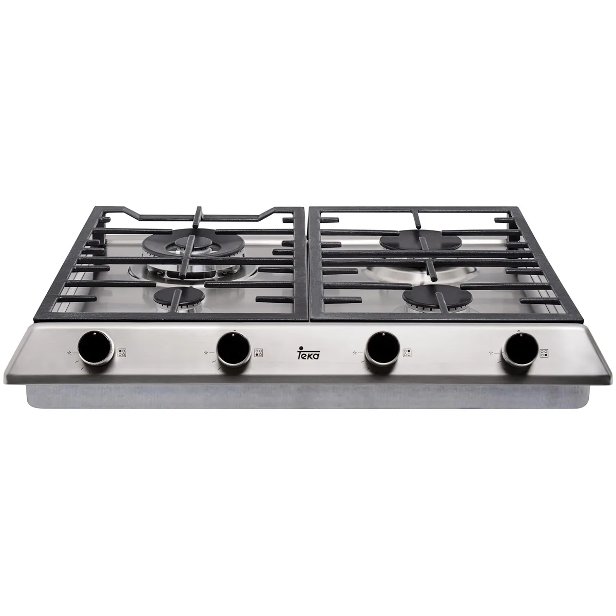 TEKA - Encimera Gas Licuado 4 Platos Gris EX-60.1 4G AI DR CI