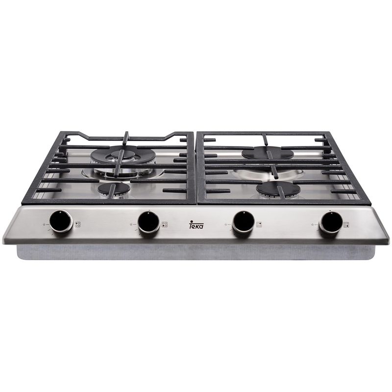 TEKA - Encimera Gas 4 Platos Gris EX-60.1 4G AI DR CI