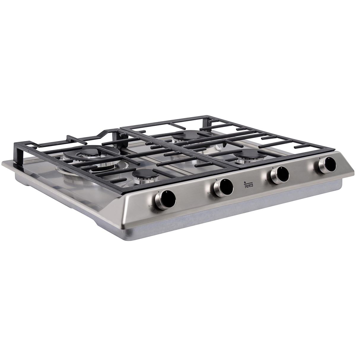 TEKA - Encimera Gas Licuado 4 Platos Gris EX-60.1 4G AI DR CI