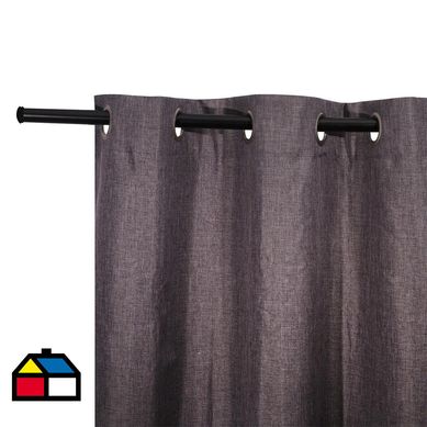 Cortina Black Out 140x230 cm gris