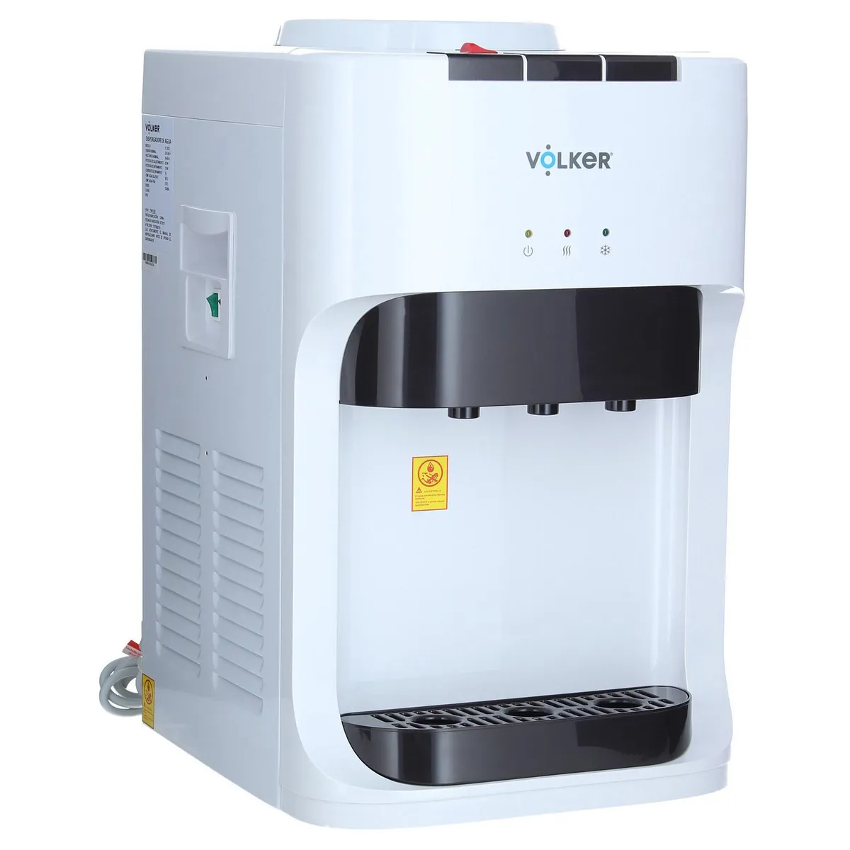 VOLKER - Dispensador De Agua Sobremesa Blanco